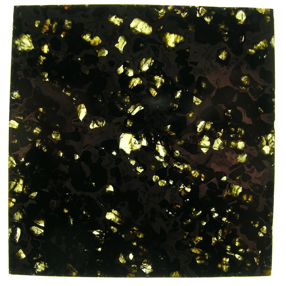Seymchan Pallasite Meteorite Slices for Sale